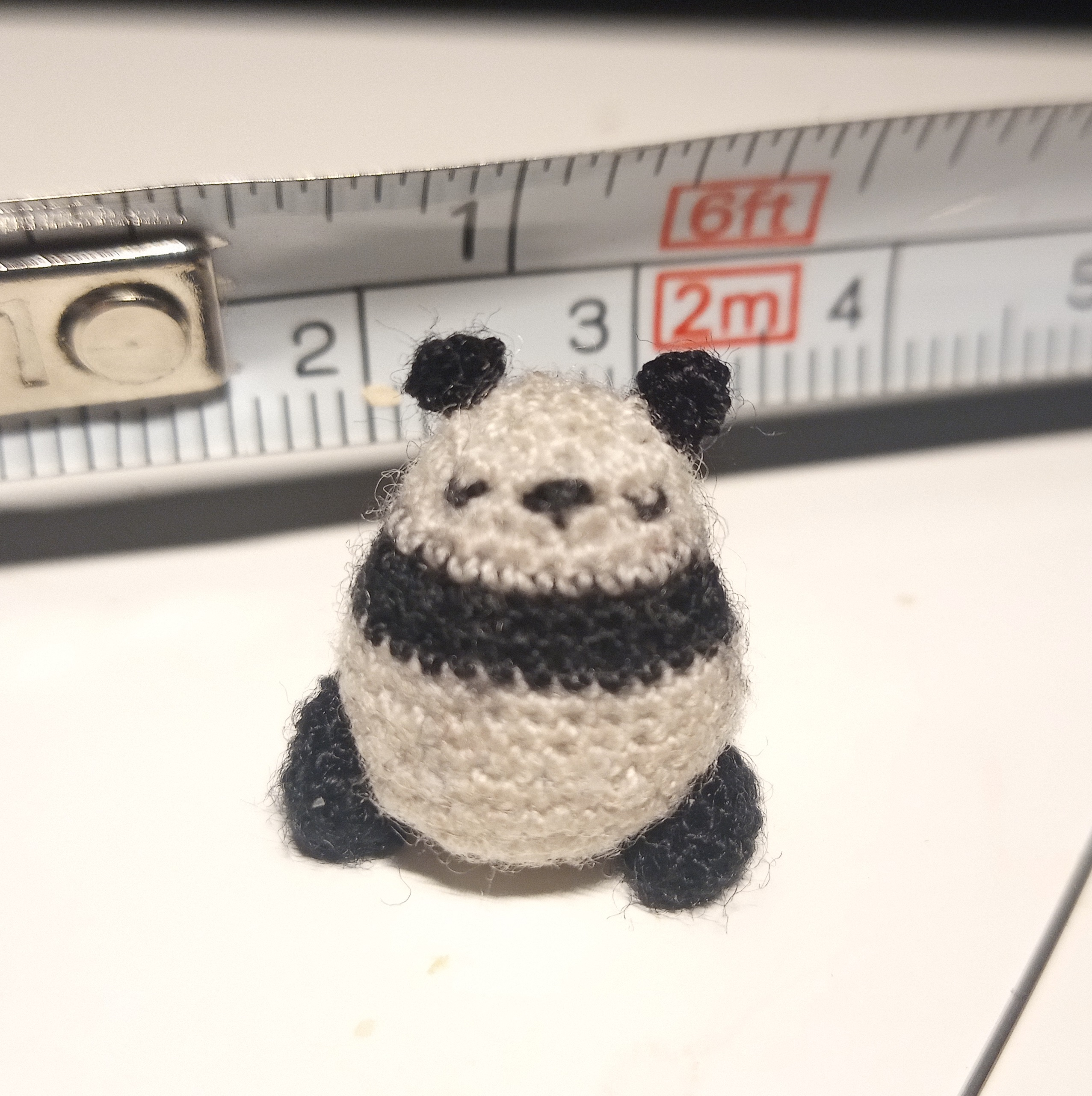 Microcrochet Panda Amigurumi